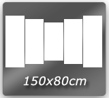 150cm x 80cm 5pcsv2