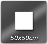 50cm x 50cm