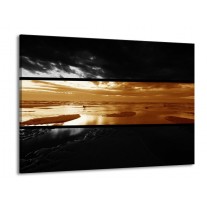 Glas schilderij Natuur | Sepia, Bruin | 100x70cm 1Luik