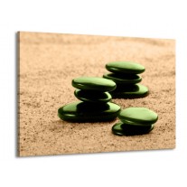 Glas schilderij Spa | Groen, Bruin | 100x70cm 1Luik