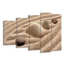 Glas schilderij Spa | Bruin, Crème | 150x100cm 5Luik