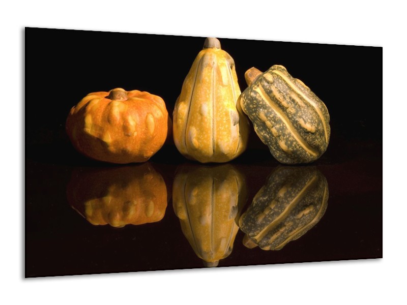 Canvas schilderij Groente | Geel, Oranje | 120x70cm 1Luik