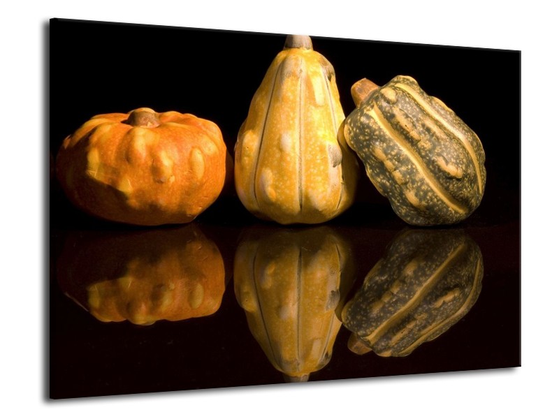 Canvas schilderij Groente | Geel, Oranje | 70x50cm 1Luik
