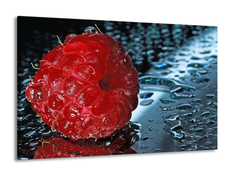 Canvas schilderij Fruit | Rood, Grijs, Wit | 140x90cm 1Luik
