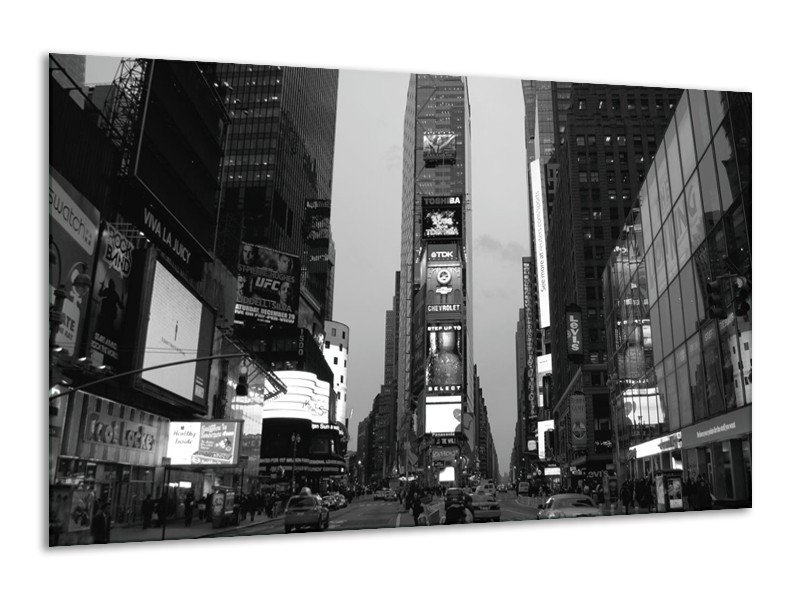 Canvas schilderij Gebouw | Grijs, Zwart, Wit | 120x70cm 1Luik