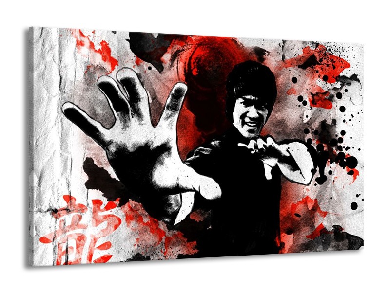 Canvas schilderij Sport | Rood, Zwart, Wit | 140x90cm 1Luik