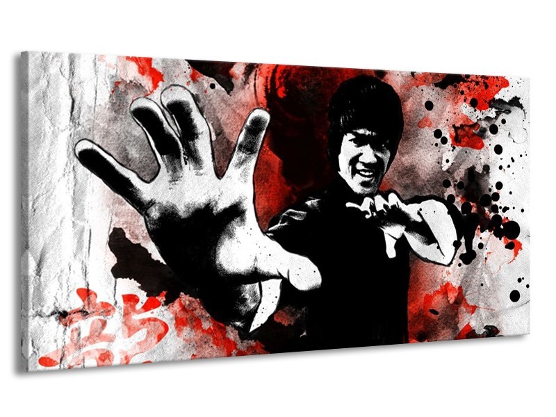 Canvas schilderij Sport | Rood, Zwart, Wit | 170x90cm 1Luik