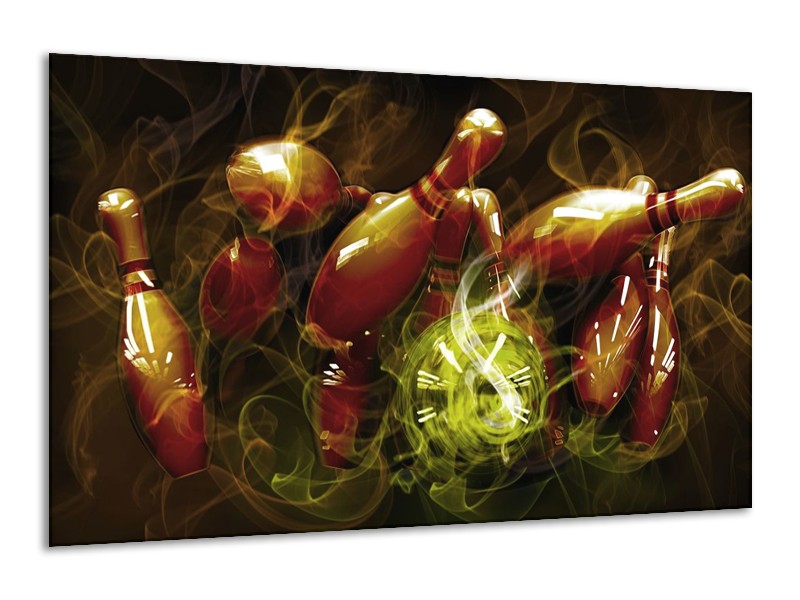 Canvas schilderij Spel | Bruin, Groen | 120x70cm 1Luik