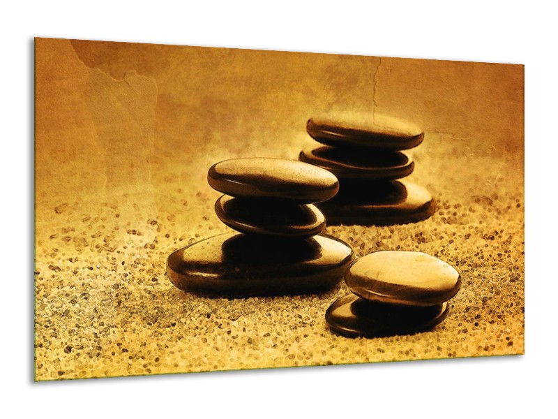 Canvas schilderij Spa | Bruin | 120x70cm 1Luik