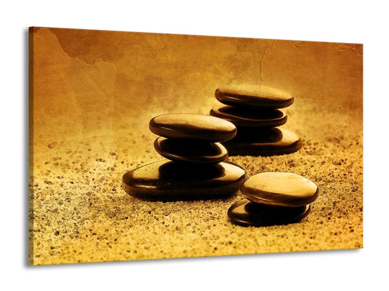 Glas schilderij Spa | Bruin | 140x90cm 1Luik