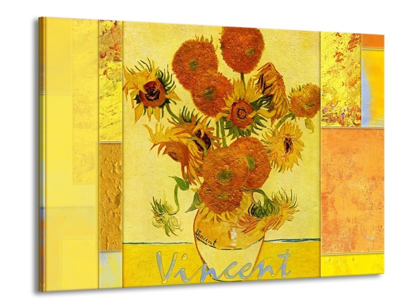 Canvas schilderij Klassiek | Geel, Bruin | 100x70cm 1Luik