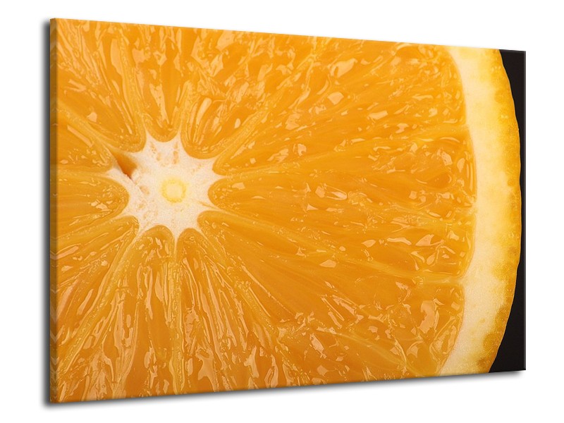 Canvas schilderij Keuken | Geel, Oranje, Bruin | 70x50cm 1Luik