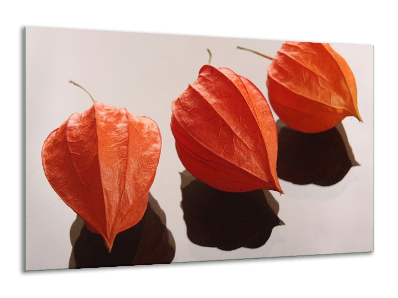 Canvas schilderij Spa | Oranje, Grijs, Bruin | 120x70cm 1Luik