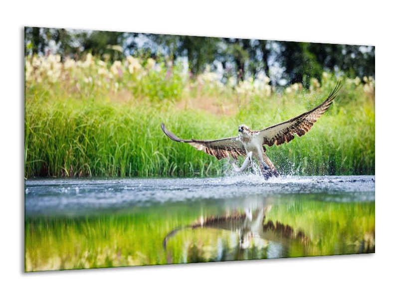 Canvas schilderij Natuur | Groen, Grijs | 120x70cm 1Luik