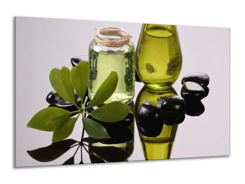 Canvas schilderij Olijven | Groen, Grijs | 120x70cm 1Luik