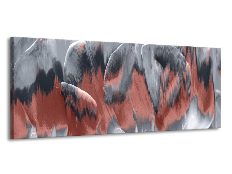 Glasschilderij Modern | Grijs | 145x58cm 1Luik